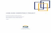 CARE AIDE COMPETENCY PROJECT - Ministry of Health
