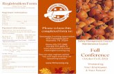 Fall Conference Registration Form - tntrucking.org