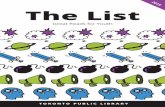 2019 The List - Toronto Public Library