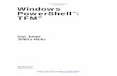 Windows PowerShell: TFM™ Sample Chapters Windows ...