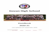 Govan High School Handbook - Glasgow
