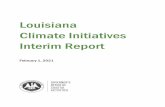 Louisiana Climate Initiatives Interim Report