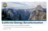 An Overview of California’s Clean Energy Policies and Efforts