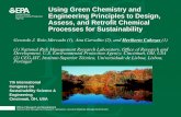 Using Green Chemistry and Engineering Principles to Design ...
