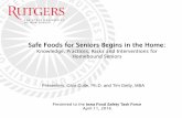 Safe Foods for Seniors Begins in the Home