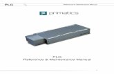 PLG Reference & Maintenance Manual - Primatics