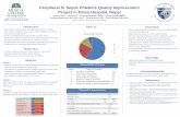 Peripheral IV Septic Phlebitis Quality Improvement Project ...