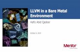 LLVM in a Bare Metal Environment