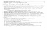 Railway Transportation Engineering