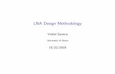 LNA Design Methodology - University of Delaware