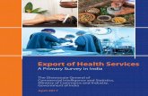 Export of Health Services - United Nations