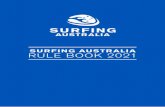 SURFING AUSTRALIA RULE BOOK 2021