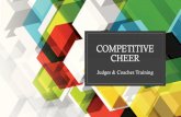 Competitive cheer