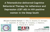 A Telemedicine-delivered Cognitive Behavioral Therapy for ...
