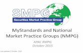 MyStandards and National Market Practice Groups (NMPG)