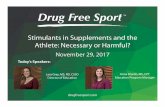 Stimulants in Supplements