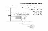 Moisture Sensor Agricultural Irrigation Design Manual