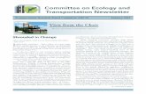Committee on Ecology and Transportation Newsletter