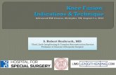 Knee Fusion Indications and Technique - HSS