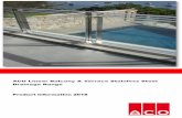 ACO Linear Balcony & Terrace Stainless Steel Drainage Range