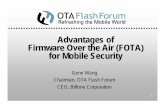 Advantages of Firmware Over the Air (FOTA) for Mobile Security