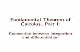 Fundamental Theorem of Calculus. Part I