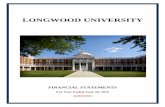 Longwood University Financial Statements for the year ...