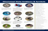 Mississippi State Emblems & Symbols