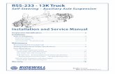 Self-Steering – Auxiliary Axle Suspension