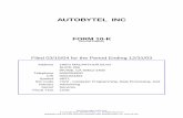 AUTOBYTEL INC - Annual report