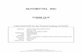 AUTOBYTEL INC - Annual reports