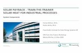 SOLAR PAYBACK -TRAIN-THE-TRAINER SOLAR HEAT FOR …