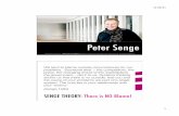 Peter Senge - University of Toronto
