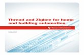 Thread and Zigbee for home and building automation