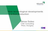New technological developments in e-bus production János Szász