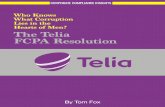 Telia FCPA Resolution by Tom Fox