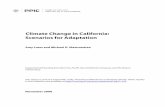 Climate Change in California: Scenarios for Adaptation