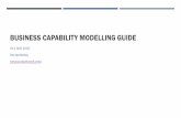 BUSINESS CAPABILITY MODELLING GUIDE