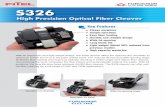 S326 High Precision Optical Fiber Cleaver