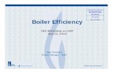 CEC-CHP Workshop - Boiler Efficiency
