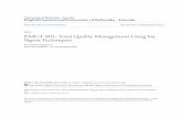 EMGT 901: Total Quality Management Using Six Sigma Techniques