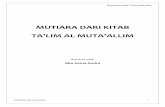 MUTIARA DARI KITAB - Archive