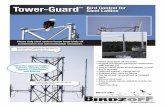Tower-Guard Bird Control for Steel Lattice
