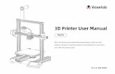 3D Printer User Manual