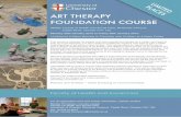 ART THERAPY FOUNDATION - University of Chester