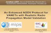 An Enhanced AODV Protocol for VANETs with Realistic Radio ...