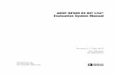 ADSP-BF609 EZ-KIT Lite Evaluation System Manual