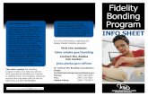 A basic $5,000 coverage bond is Fidelity Bonding Program
