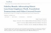 Fidelity Bonds: Advocating Direct Loss from Employee Theft ...