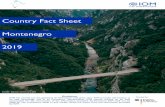 Country Fact Sheet Montenegro 2019